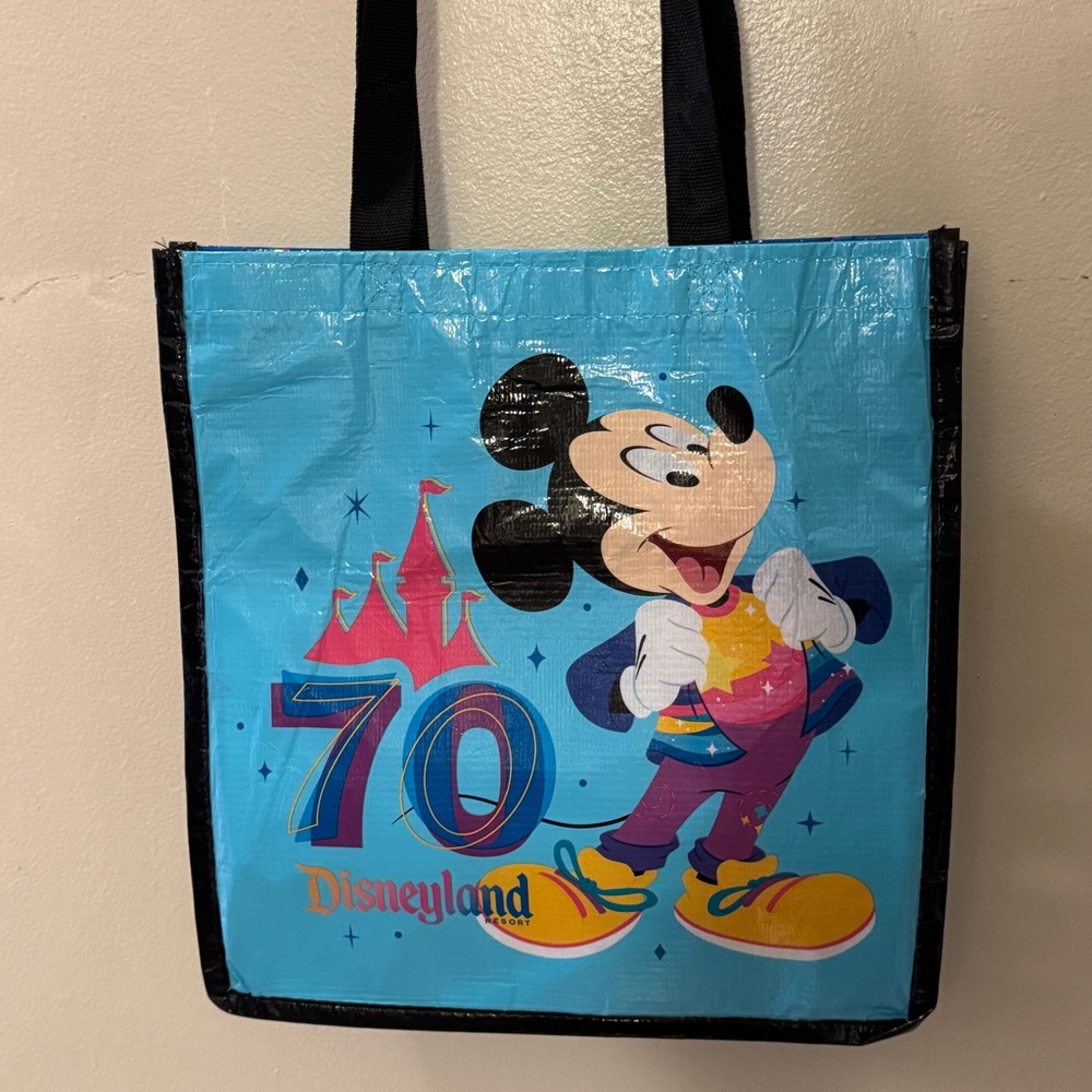 Disneyland Mickey Mouse 70th Anniversary reusable tote - Medium